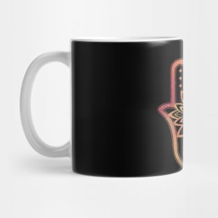 Hamsa Lotus Eye Mug